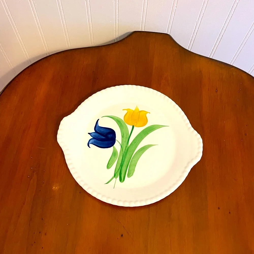 Vintage Franklin Kent‎ tulip plate